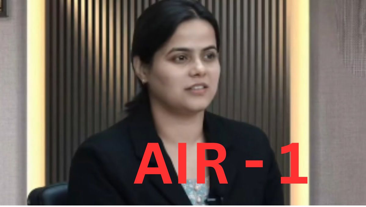 Shakti Dube UPSC TOPPER AIR 1
