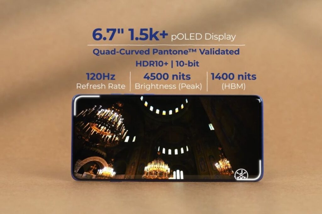 motorola edge 60 pro display